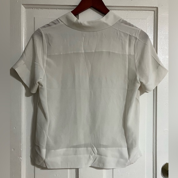 Everlane Silk Button Down Top The Notch Shirt - Picture 8 of 11